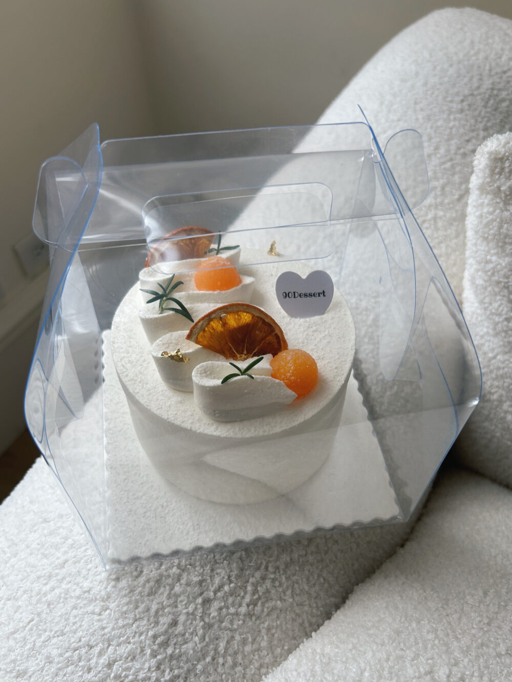 Processed with VSCO with hb2 preset 【需自取】哈密瓜蜂蜜鮮奶油戚風蛋糕(2吋、4吋、6吋)