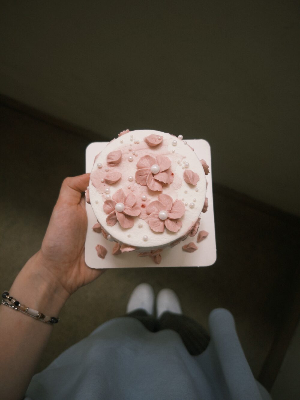 fxn 2025-07-12 112242.347 【需自取】韓系裱花鮮奶油蛋糕(2吋、4吋)