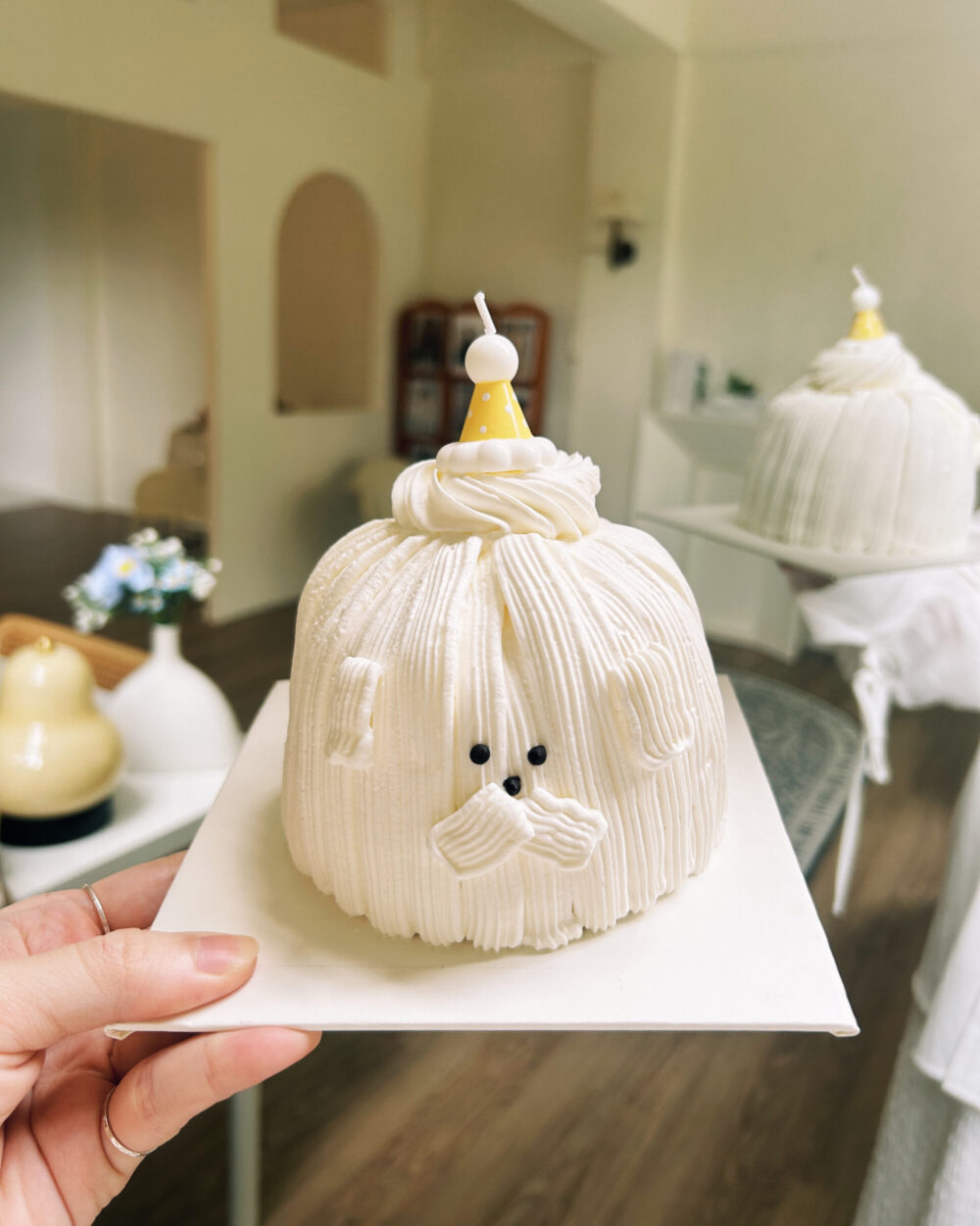 Processed with VSCO with a1 preset 【需自取】芋泥布丁狗蛋糕(4吋)