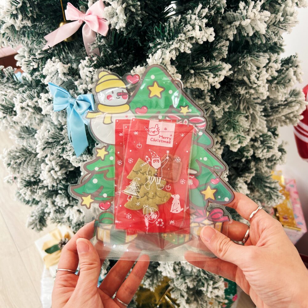 Processed with VSCO with a1 preset 【聖誕系列】聖誕樹包裝三入壓模餅乾