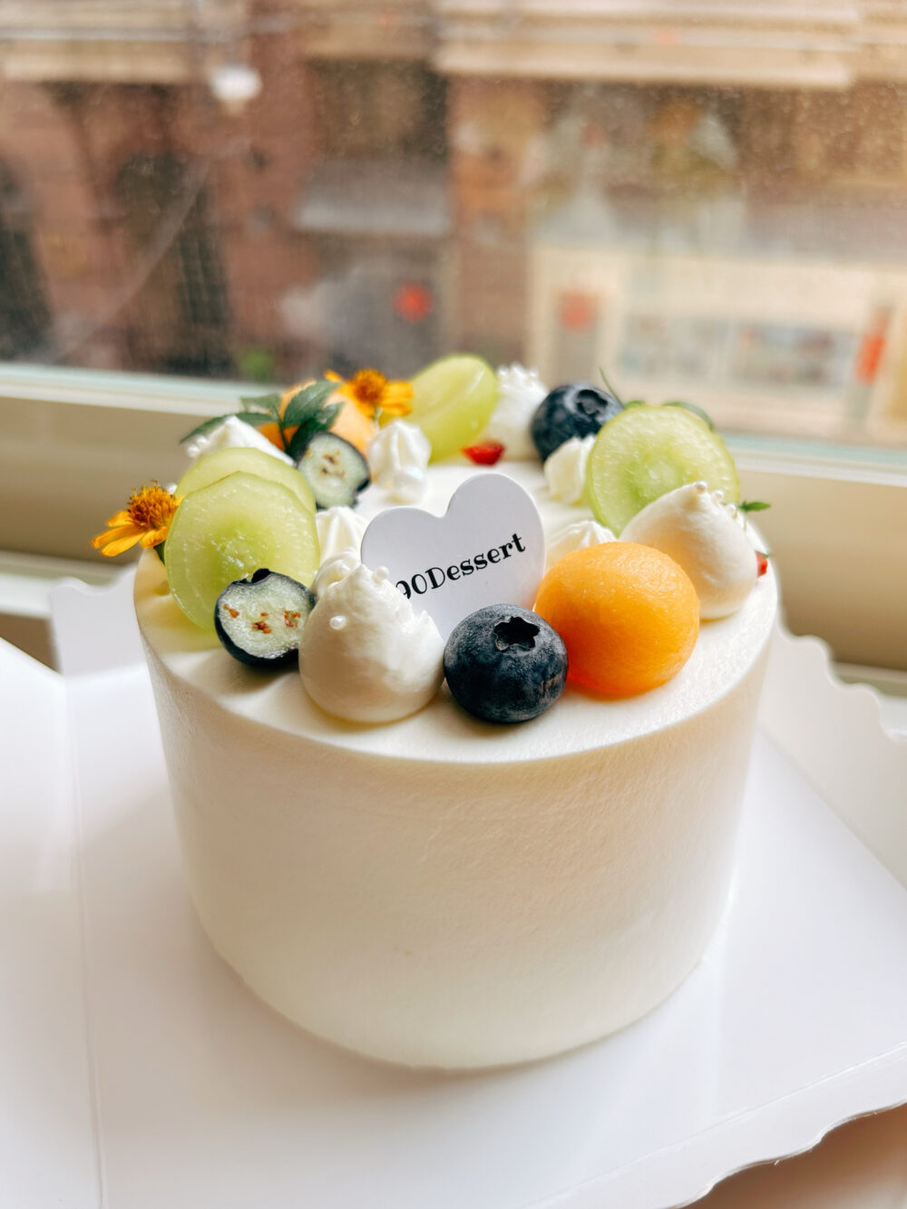 【需自取】綜合水果鮮奶油戚風蛋糕（2吋、4吋、6吋）