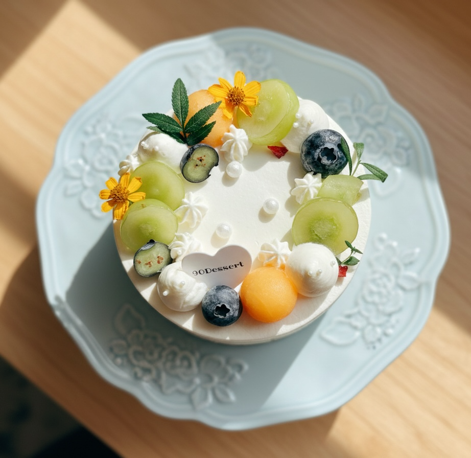 【需自取】綜合水果鮮奶油戚風蛋糕（2吋、4吋、6吋）