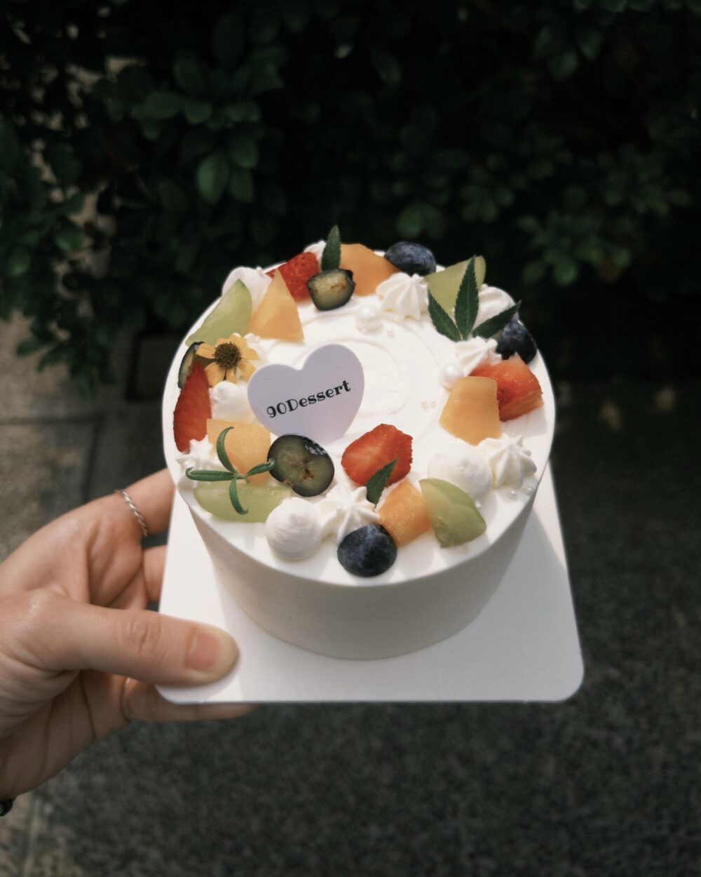 tint0temperature5500-5 【需自取】綜合水果鮮奶油戚風蛋糕(2吋、4吋、6吋)